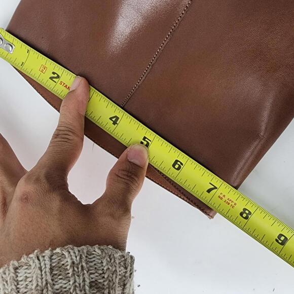 Etienne Aigner DERBY Leather Women Brown Boots Size 8M Made in Brazil - Picture 6 of 12